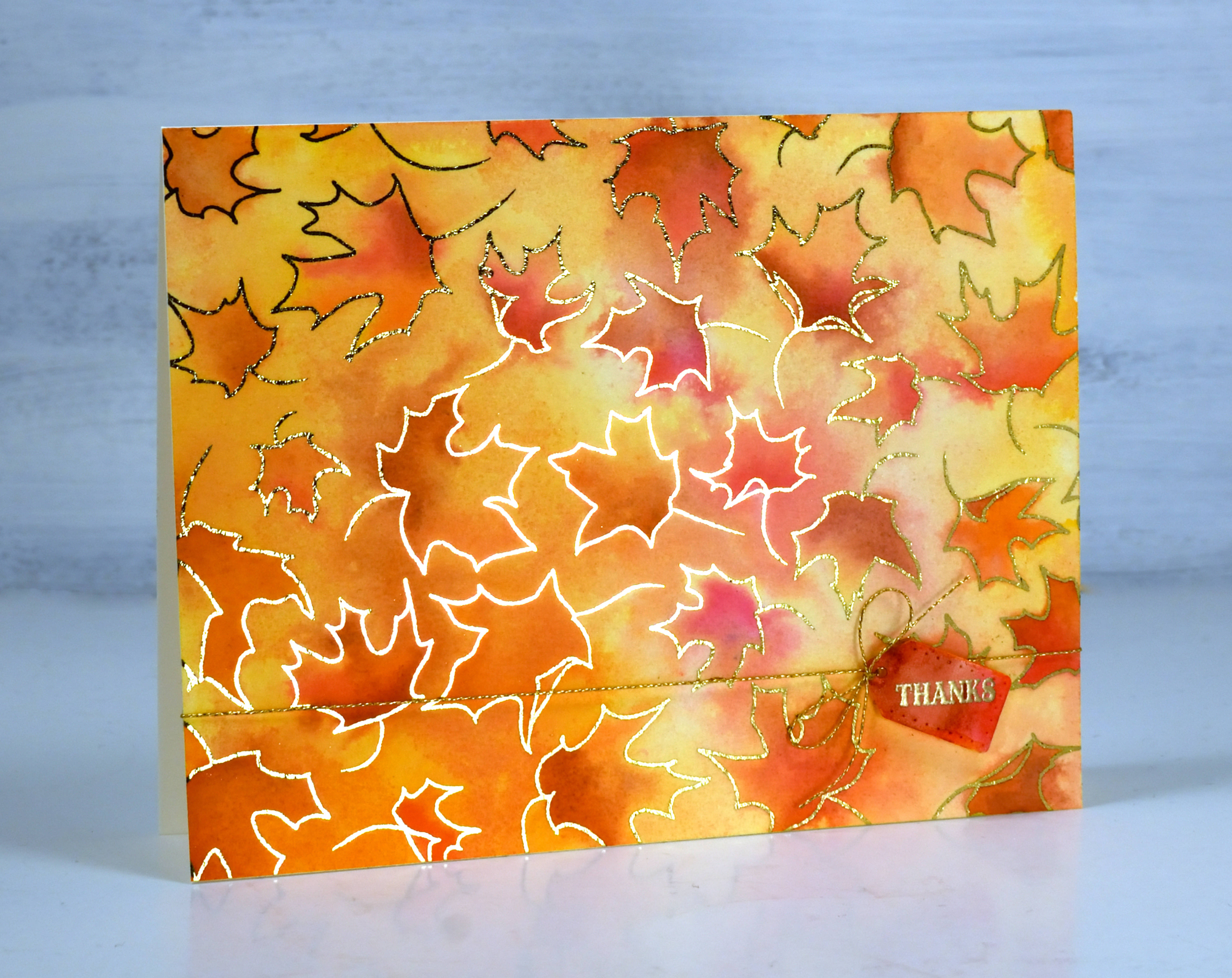 homeward found decor: realistic paper leaf tutorial